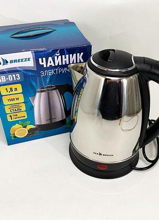 Электрочайник seabreeze sb-013 1.8л 1500вт 3