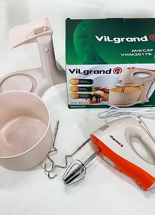 Миксер vilgrand vhm3017b beige 2