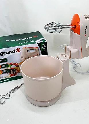 Миксер vilgrand vhm3017b beige 5
