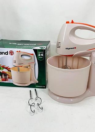 Миксер vilgrand vhm3017b beige 6