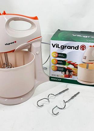 Миксер vilgrand vhm3017b beige 8