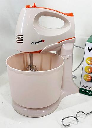 Миксер vilgrand vhm3017b beige 10