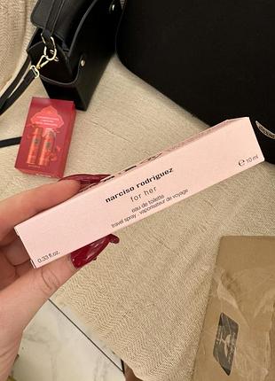 Narciso rodriguez for her edt 10 мл — оригінал