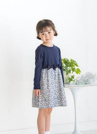 Натуральное платье для девочки 7-8 лет