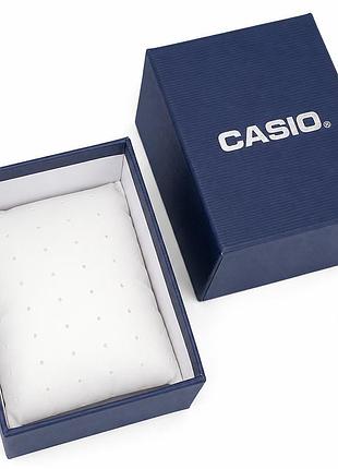 Фирменная коробочка casio dark blue для часов, темно-синий цвет
