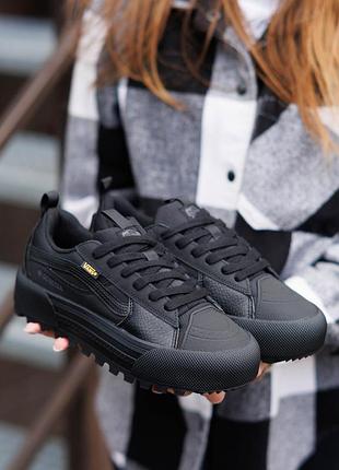 Р.37-46 кросівки vans old skool mte-1 gore-tex black vn003