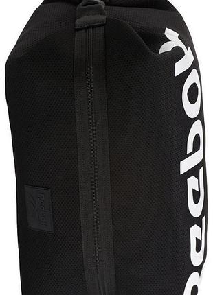 Спортивна сітчаста сумка-рюкзак, котомка 17l reebok чорний