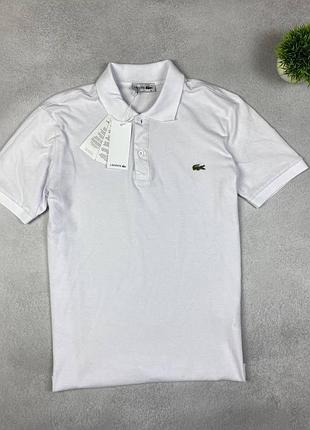 Футболка з воротником lacoste