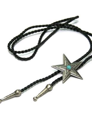 Ковбойский галстук боло gofin в виде звезды bolo-52088