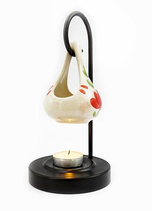 Аромалампа керамічна на металевій підставці tc 10