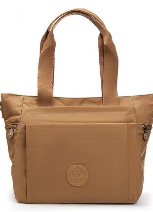 Podium сумка женская текстиль полиамид jielshi b118 yellow brown