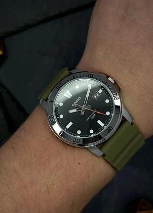 Чоловічий годинник casio mtp-vd01-3e 4