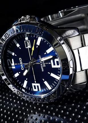 Мужские часы casio mtp-vd01d-2e 4