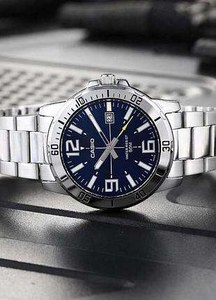 Мужские часы casio mtp-vd01d-2e 5
