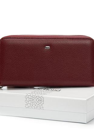 Podium кошелек classic женский кожа dr. bond w39 wine red