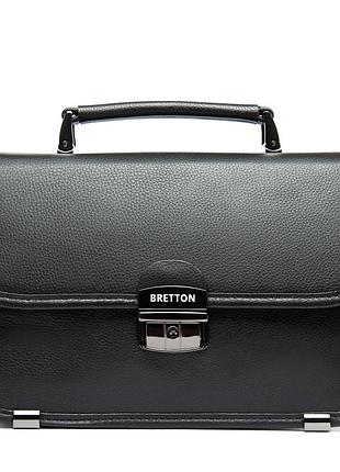 Podium сумка мужская барсетка кожа bretton 3787-8 black