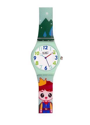 Дитячий годинник better 012 prince green-white