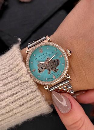 Часы наручные awarder 047 silver-gold-blue 6