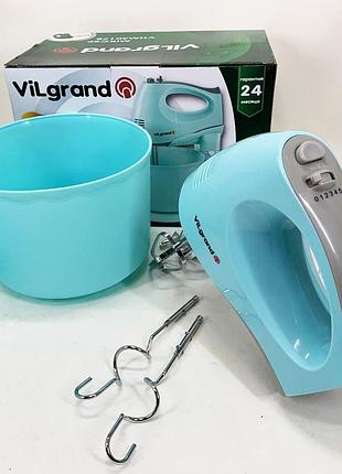 Міксер vilgrand vhm3017b blue 3
