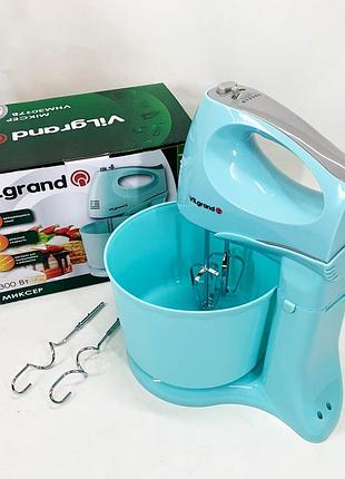 Міксер vilgrand vhm3017b blue 6