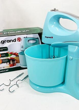 Міксер vilgrand vhm3017b blue 7