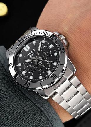 Мужские часы casio mtp-vd300d-1e 6