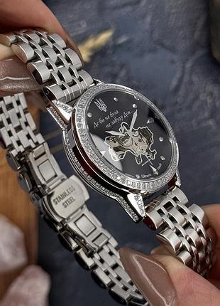 Часы наручные awarder 049 silver-black 4
