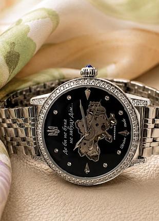 Часы наручные awarder 049 silver-black 10