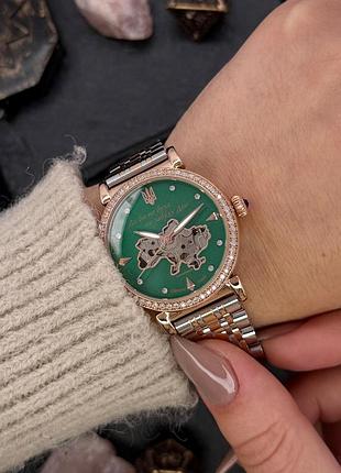 Часы наручные awarder 047 silver-gold-green 7