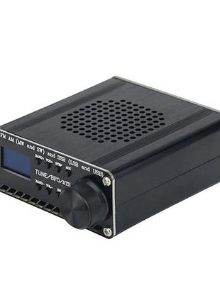 Цифровий dsp радіоприймач ats 20 плюс багатодіапазонний fm rds lw mw sw ssb акумулятор 800 маг дисплей bnc type c