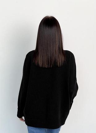 Светр sofia чорний art knit 3