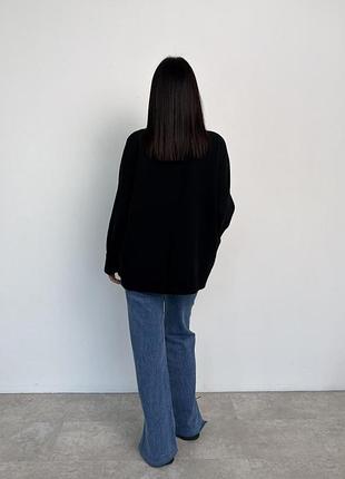 Светр sofia чорний art knit 5