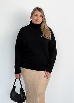 Светр sofia чорний art knit 7