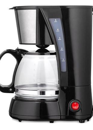 Капельная кофеварка magio mg-964 650 вт, домашние кофеварки, кофеварки электрические, кофеварка для дома