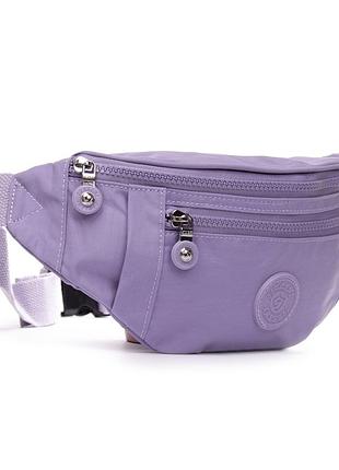 Podium сумка жіноча текстиль на пояс поліамід jielshi c25 l.purple