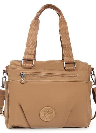 Podium сумка женская текстиль полиамид jielshi 0881 yellow brown