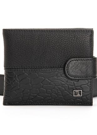 Podium гаманець be чоловіча шкіра bretton 208v-l1 black mix