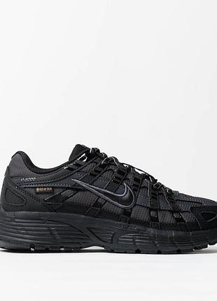 Nike p-6000 triple black gore-tex