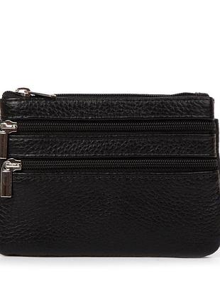 Podium косметичка кожа a-00141 black
