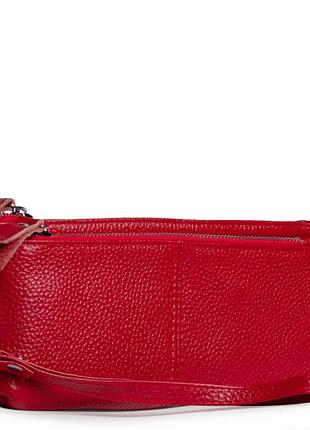 Podium косметичка кожа a-00276 red