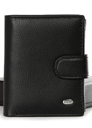 Podium кошелек classic мужской кожа dr. bond m3748 black