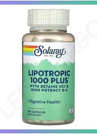 Липотропная добавка lipotropic 1000 100 капсул для поддержки пищеварения и жирового обмена sku_dsn_2023-10-6979
