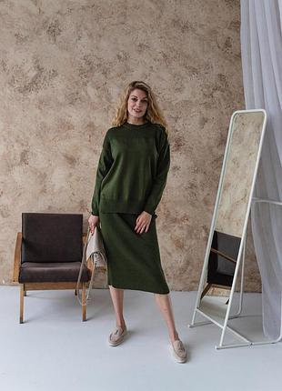 Джемпер katrin оливковый art knit 3