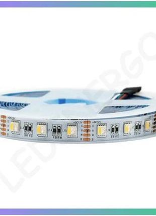 Светодиодная лента oledim st 5050-60 rgb 24v 9,6w 4000k для декора помещений 5м цена за 1м отгрузка бо sku_7771389