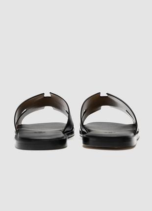 Hermes izmir sandal black 4