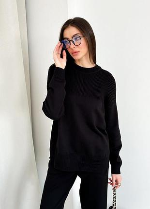 Джемпер katrin чорний art knit