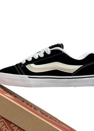 Vans knu skool potato m black white 4