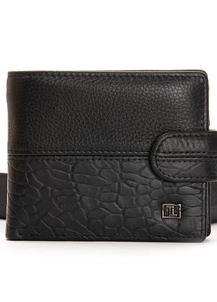 Podium гаманець be чоловіча шкіра bretton 208-l0613 black mix