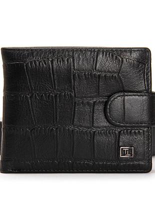 Podium гаманець be чоловіча шкіра bretton y210 black croco