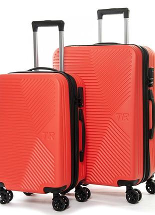 Podium дорожная чемодан 2/1 abs-пластик fashion 804 orange распродажа